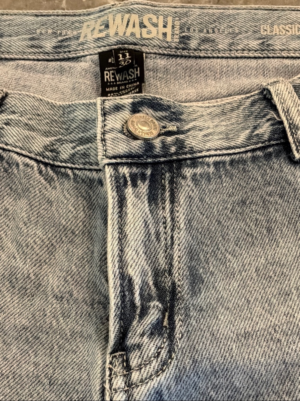 Rewash WOMENS  Light Wash  Jeans